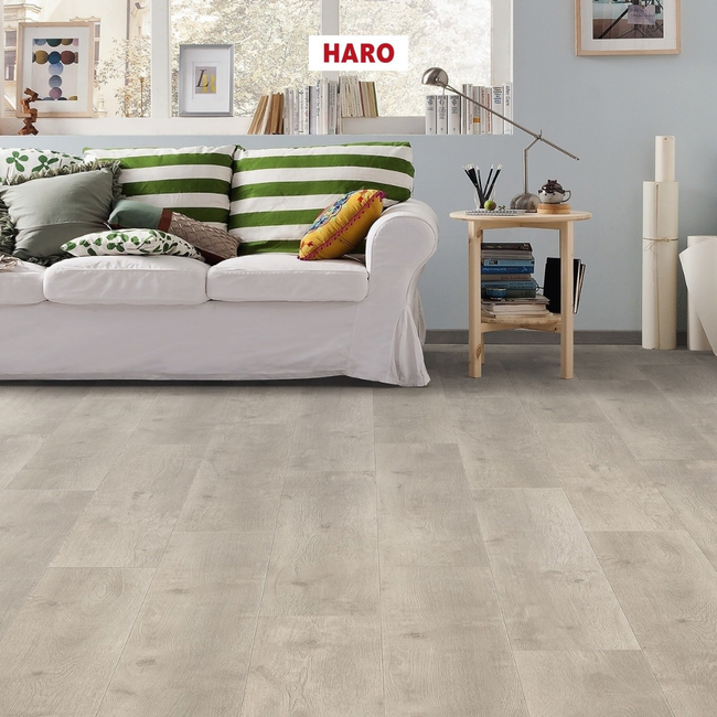 Ламинат HARO Oak Bergamo Silver Grey | 541470