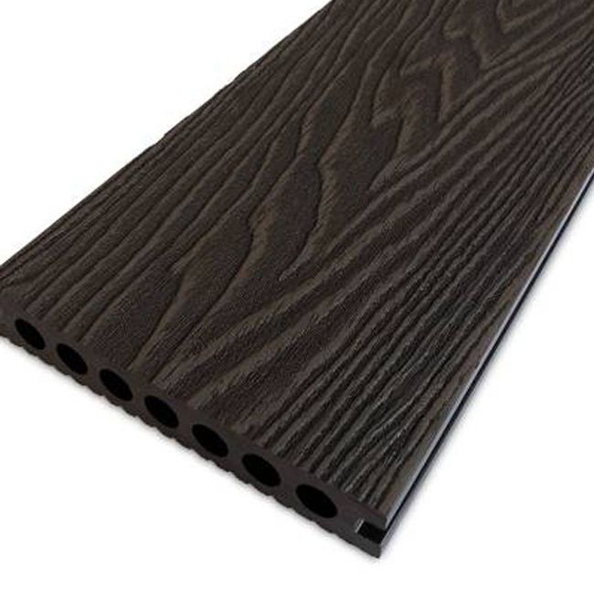 Терасна дошка: Renwood TERRACE 3D Jet Brown