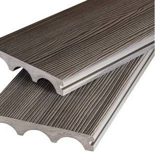 Террасная доска: Renwood 3D MASSIVE Silver Teak