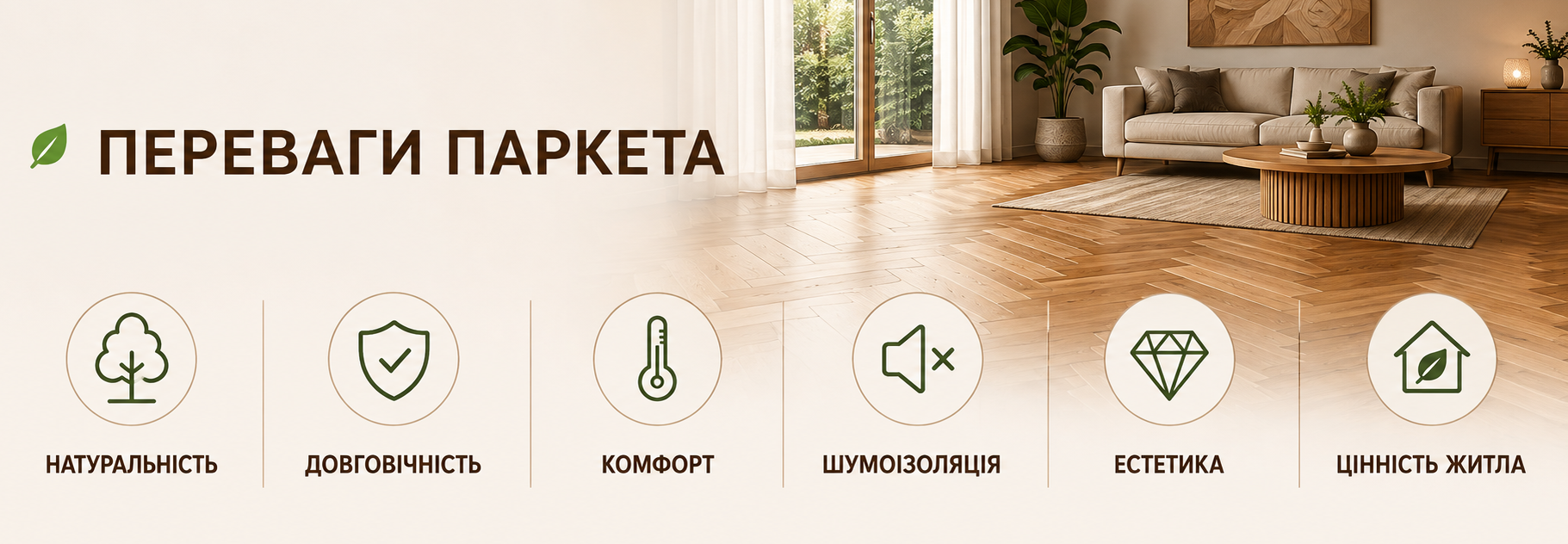 Які переваги паркету особливо важливі в експлуатації